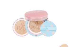eSpoir - Housse de coussin en velours Pro Tailor Be avec recharge SPF34 PA++ (version fleur de cerisier) - 13g*2ea - 21 Ivory