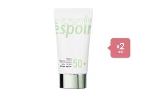 eSpoir Water Splash Sun Cream Fresh SPF50+ PA++++ - 60ml (2ea) Set