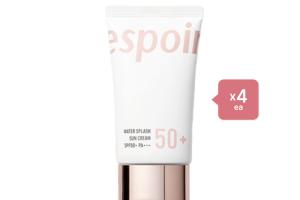 eSpoir Water Splash Sun Cream (SPF50+ PA+++) - 60ml (4ea) Set