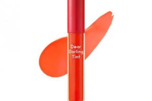 ETUDE - Cher Darling, Eau, gel Encre à lèvres - 03 Vrai Rouge/5g