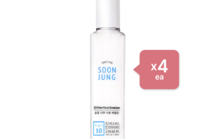 Etude House - Soon Jung 10-Free Moist Emulsion - 130ml (4ea) Set