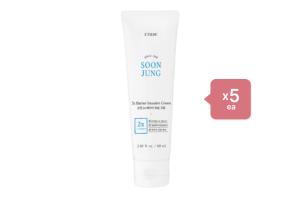 Etude House Soon Jung 2x Barrier Intensive Cream - 60ml (5ea) Set