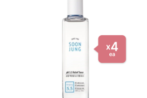 Etude House - Soon Jung PH 5.5 Relief Toner - 200ml (4ea) Set