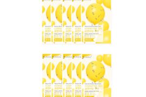 EUNYUL - Pack masque hydratant naturel - Coenzyme Q10 - 10pièces