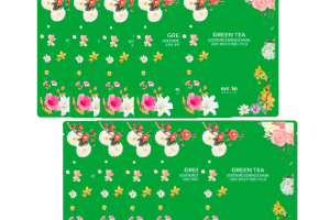 EYENLIP - Masque d'essence hydratante - 10pièces - Green Tea