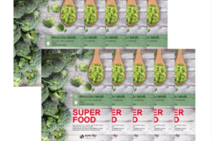 EYENLIP - Masque Super Alimentaire - 10pièces - Broccoli EYENLIP - Masque Super Alimentaire - 10pièces - Broccoli