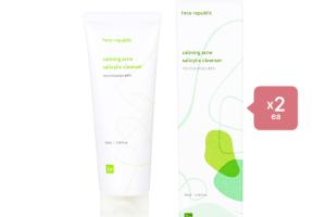 face republic Calming Acne Salicylic Cleanser - 100ml (2ea) Set