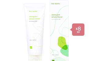 face republic Calming Acne Salicylic Cleanser - 100ml (8ea) Set face republic Calming Acne Salicylic Cleanser - 100ml (8ea) Set
