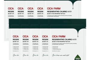 Farm Stay - Cica Farm Masque Apaisant Régénérant - 25ml*10pièces