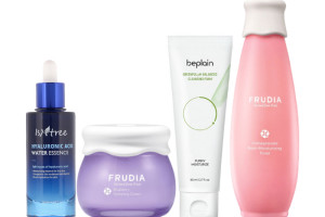 FRUDIA x Isntree x beplain Skincare Routine for Dry Combo Skin Set