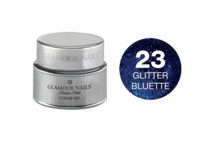Gel glitter 23 bluette Glamour Nails 5ML Gel glitter 23 bluette Glamour Nails 5ML