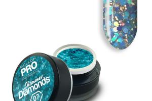 Gel holographique Shimmer Diamonds n°7 Mollon Pro
