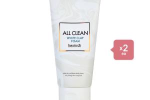 heimish All Clean White Clay Foam - 150g (2ea) Set