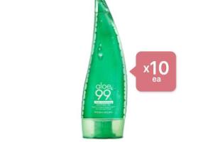 Holika Holika Aloe 99% Gel Apaisant - 250ml(10ea) Set