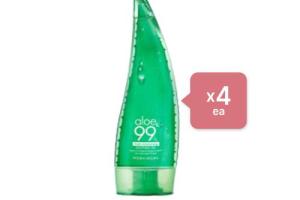 Holika Holika Aloe 99% Gel Apaisant - 250ml(4ea) Set Holika Holika Aloe 99% Gel Apaisant - 250ml(4ea) Set