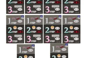 Holika Holika - Kit (Strong) (10ea) Set Pig Clear Black Head 3-Step