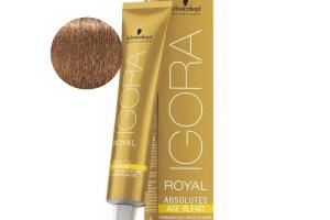Igora Royal Absolutes Age Blend 8-07 Blond Clair Naturel Cuivré