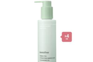 innisfree - Green Tea Hydrating Amino Acid Cleansing Oil - 150ml...