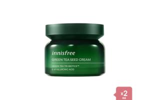 innisfree - Green Tea Seed Cream - 50ml - New Version (2ea) Set