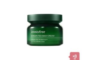 innisfree - Green Tea Seed Cream - 50ml - New Version (8ea) Set
