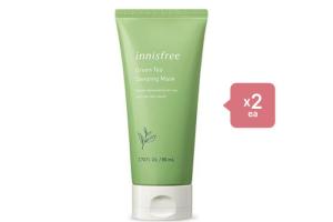 innisfree Green Tea Sleeping Mask - 80ml (2ea) Set