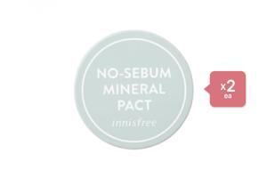 innisfree - No Sebum Mineral Pact (2ea) Set innisfree - No Sebum Mineral Pact (2ea) Set