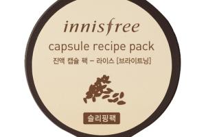 innisfree - Pack de masque de recette de capsule - Rice innisfree - Pack de masque de recette de capsule - Rice