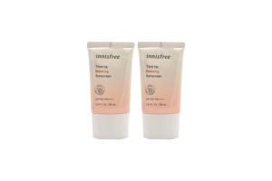 innisfree Tone Up Watering Sunscreen SPF50+ PA++++ - 50ml (2ea) Set