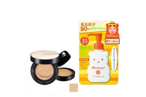 ISEHAN - Kiss Me Mommy UV Mild Gel SPF33 PA+++ - 100ml X Jung Saem Mool - Essential Skin Nuder Cushion - 14g+14g - Light ISEHAN - Kiss Me Mommy UV Mild Gel SPF33 PA+++ - 100ml X Jung Saem Mool - Essential Skin Nuder Cushion - 14g+14g - Light