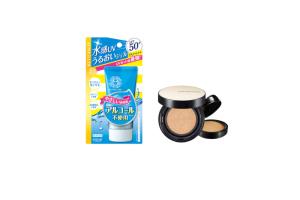 ISEHAN - Kiss Me Sunkiller Perfect Water Essence SPF50+ PA++++ - 50g X Jung Saem Mool - Essential Skin Nuder Long Wear Cushion
