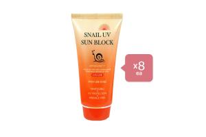 Jigott - Snail UV Sun Block SPF50+ PA+++ (8ea) Set