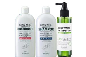 KAMINOMOTO X SOME BY MI Hair Care Shampoo & Conitioner & Toinc Set