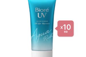 Kao - Biore - Set UV Aqua Rich, Essence larmoyants (10ea)
