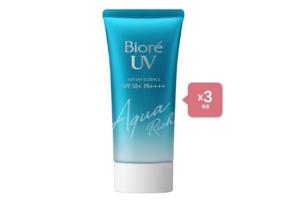 Kao - Biore - Set UV Aqua Rich, Essence larmoyants (3ea) Kao - Biore - Set UV Aqua Rich, Essence larmoyants (3ea)