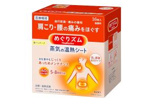 Kao - MegRhythm Steam Thermo Patch 16P - 16pièce Kao - MegRhythm Steam Thermo Patch 16P - 16pièce