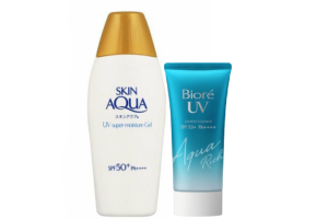 Kao x Rohto Mentholatum UV Aqua Moisture ensemble de crème solaire