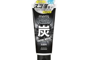 Kose - Softymo Nettoyant visage pour hommes Wild Scrub - 130g