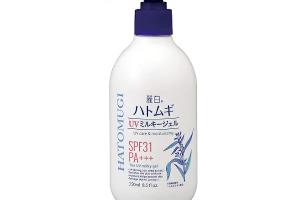 KUMANO COSME - Reihaku Hatomugi Gel laiteux UV SPF31 PA+++ - 250g