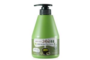 Kwailnara - Milk Body Cleanser - 560g - Green Tea
