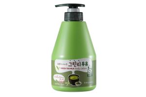 Kwailnara - Milk Body Lotion - 560g - Green Tea
