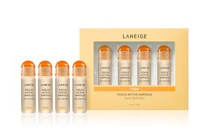 LANEIGE - Ampoule Focus Active (Peptide de Soja) - 7ml x 4pièces