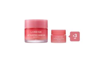 LANEIGE Lip Sleeping Mask EX - Berry - 20g (1ea) + 3g (3ea) Set