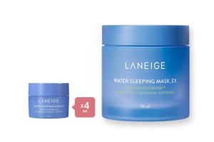 LANEIGE - Masque de sommeil à l'eau EX - 70ml (1ea) + 15ml (4ea) Set