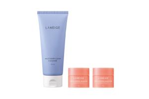 LANEIGE - Multi Deep Clean Cleanser - 150ml (1ea) + Lip Sleeping...