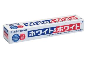 LION - Dentifrice blanc et blanc - 1pc