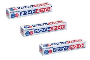 LION - Dentifrice Blanc & Blanc - 3pièces