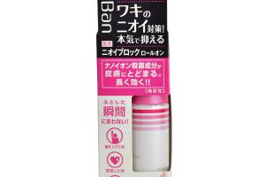 LION - Déodorant en rouleau BAN Block (sans parfum) - 40ml - Pink