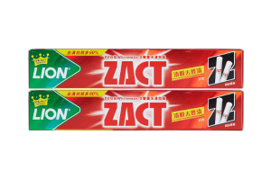 LION - Zact - Ensemble de dentifrice japonais pour fumeur - 150g*2