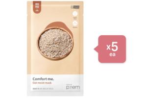 make p:rem - Réconforte-moi. Masque humide à l'avoine - 1pc (5ea) Set