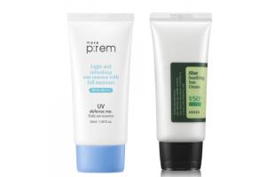 make p:rem x COSRX Meilleur Ensemble De Crème Solaire